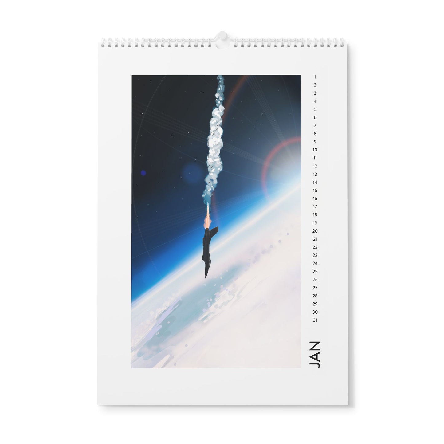 2025 Just Plane Monday Wall Calendar